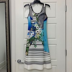 Clover Canyon Greece Print Dress Medium